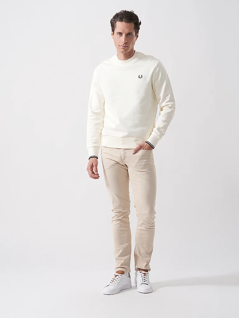 Fred Perry Sweater Cream L Men 2